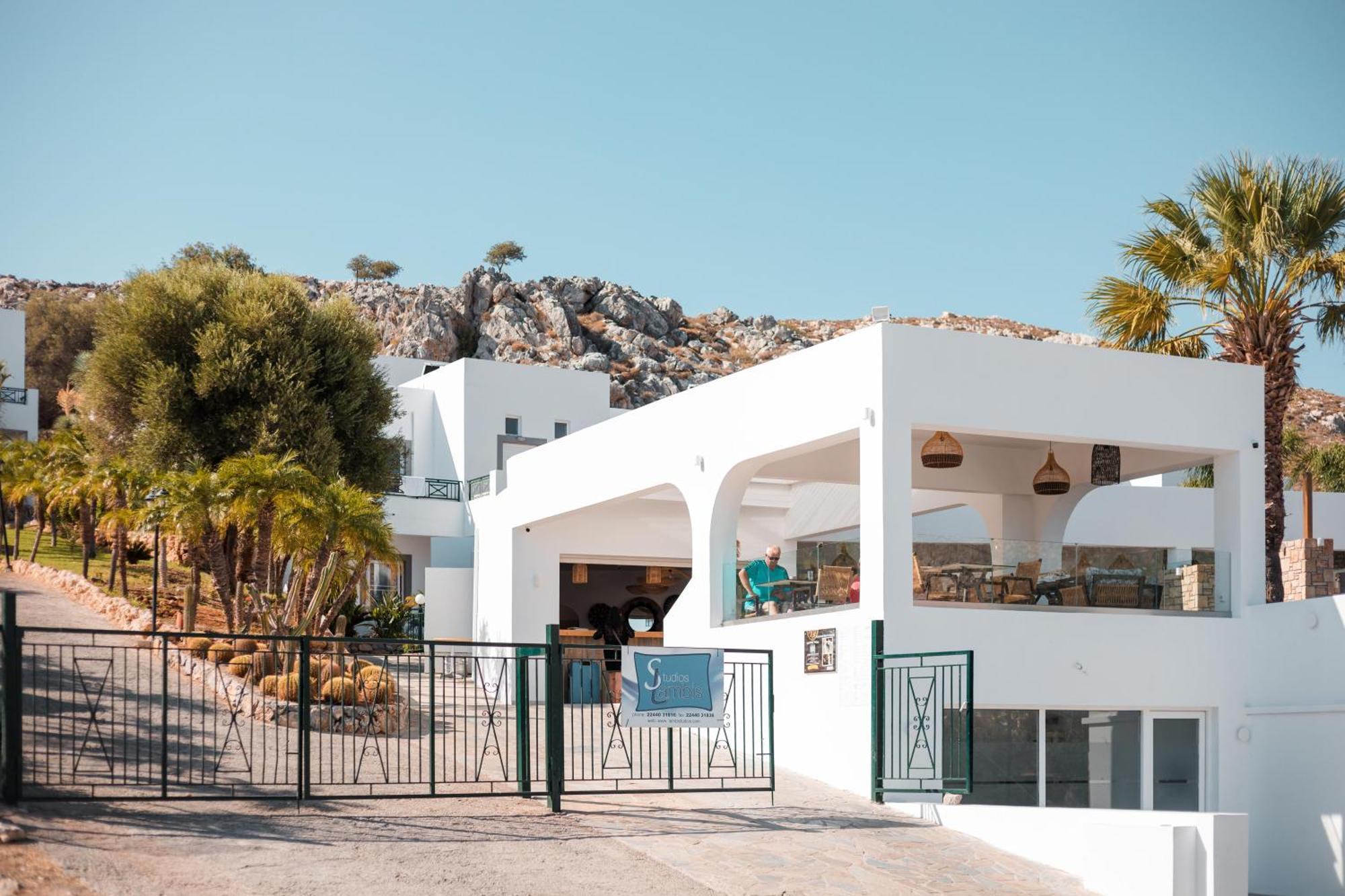Lambis Studios & Apartments Lindos  Extérieur photo