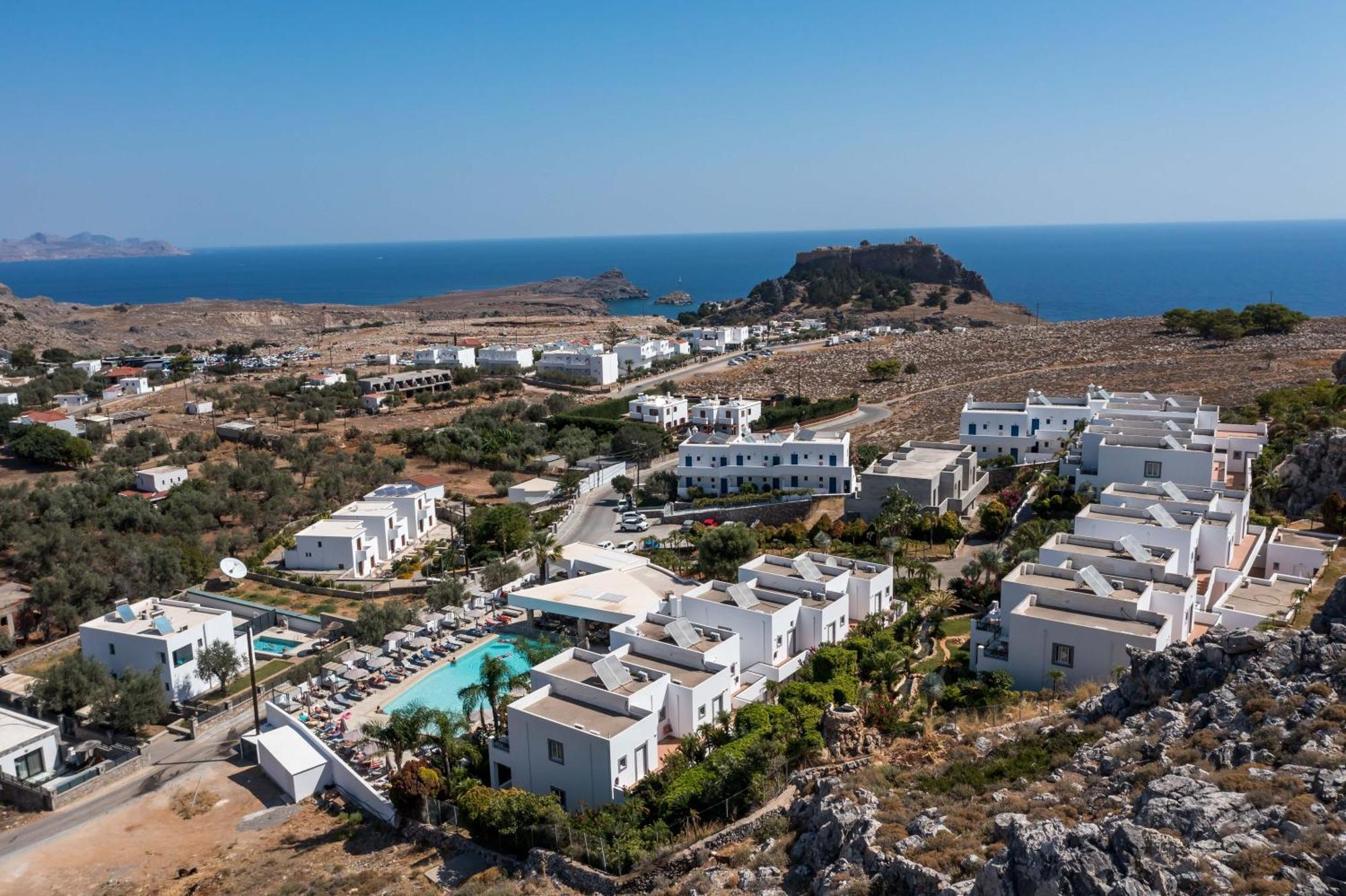 Lambis Studios & Apartments Lindos  Extérieur photo